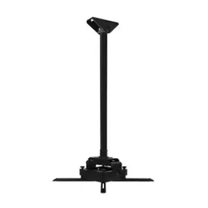 B-Tech Fixed Drop Heavy Duty Projector Ceiling Mount with Micro-Adjustment