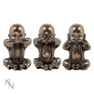 Three Wise Monks Figurine