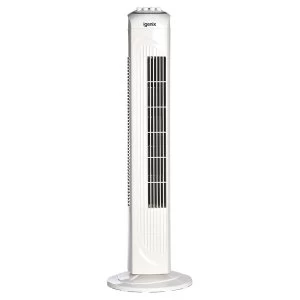Igenix DF0030 30" Tower Fan with 2hr Timer - White