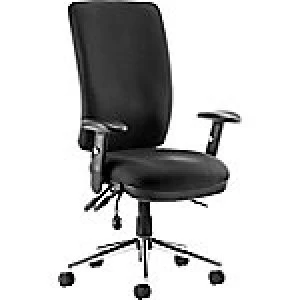 dynamic Ergonomic Office Chair Support High Back Fabric Black