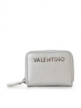 Valentino By Mario Valentino Divina Small Purse - Silver