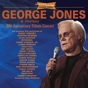 50th Anniversary Tribute Concert by George Jones & Friends CD Album