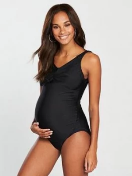 Speedo Maternity Swimsuit - Black, Size Xxl, Women