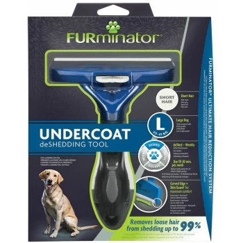 Undercoat Deshedding Tool For Short Hair Dog - Large - 4048422141112 - Furminator