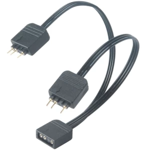 Akasa 1-to-2 Addressable RGB LED Splitter Cable