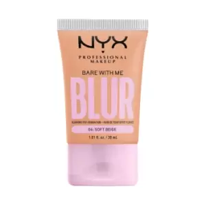 NYX Bare With Me Blur Tint Foundation 06 Soft Beige 30ml