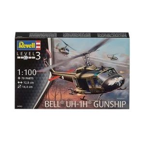 Bell UH-1H Gunship 1:100 Revell Model Kit