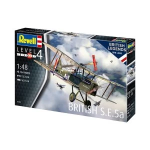 British S.E.5a 100 Years RAF (British Legends) 1:48 Revell Model Kit
