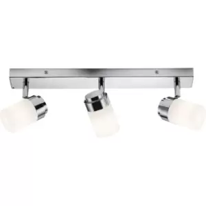G9 Triple Bar Spotlight with Frosted Glass - Chrome 230V IP44 25W