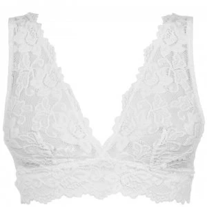 Figleaves Millie Lace Bralette - White