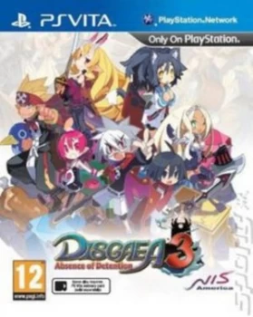 Disgaea 3 Absence of Detention PS Vita Game