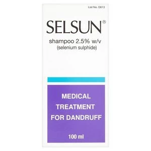 Selsun Anti- Dandruff Treatment Shampoo - 100ml