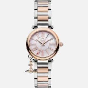 Vivienne Westwood Womens Mother Orb Watch - Silver/Gold