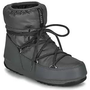 Moon Boot MOON BOOT LOW NYLON WP 2 womens Snow boots in Grey,4,5,6,6.5,7,8,2.5