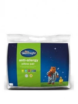 Silentnight Anti Allergy, Anti Bacterial Pillow Pair