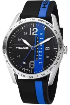 Head Athens 44mm Black/Blue Watch H800202