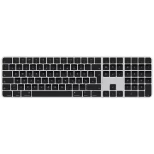 Apple Magic Keyboard mit Touch ID und Num Key Bluetooth Keyboard Black German, QWERTZ, Macintosh