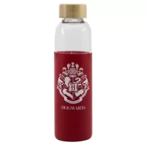 Harry Potter 585ml Glass Bottle with Silicone Cover