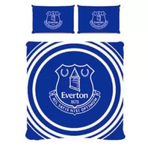 Everton FC Pulse Duvet Set (Double) (Blue/White)