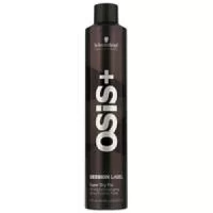 Schwarzkopf OSiS+ Session Label Strong Hold Hairspray Instant Dry 500ml