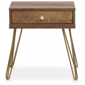 Interiors by PH Flori One Draw Side Table