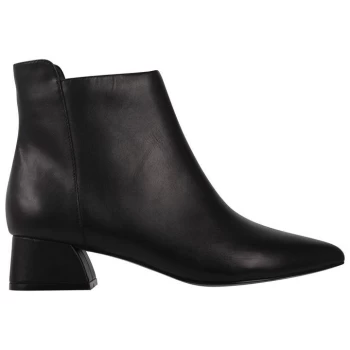 Linea Block Heel Boots - Black