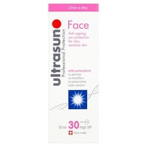 Ultrasun Face Moisturising Anti Ageing Sun Protection SPF30 50ml