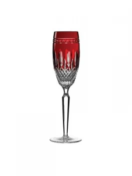Waterford Clarendon Ruby Flute Set of 2 Red