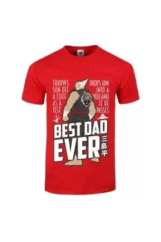 Best Dad Ever Red T-Shirt