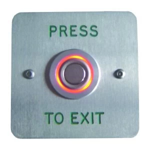 ASEC Halo Effect Press to Exit Button Red / Green
