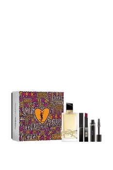 Libre Eau de Parfum 90ml Eye and Lip Gift Set