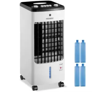 4in1 Portable Air Cooler White/Black 3.5L