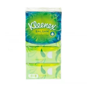 Kleenex Balsam Tissues Pocket Pack 8 pack