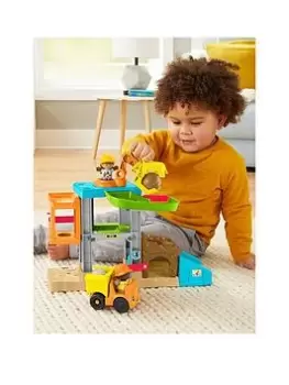 Fisher-Price Little People Load Up &lsquo;n Learn Construction Site Playset, One Colour