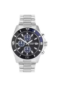 Pacific Wave Stainless Steel Classic Analogue Quartz Watch - 30116