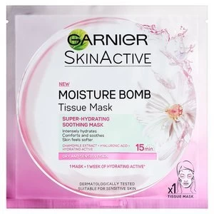 Garnier Moisture Bomb Chamomile Hydrating Face Sheet Mask