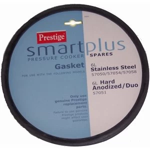 Prestige Smartplus Stainless Steel Pressure Cooker Spares, Gasket - Black
