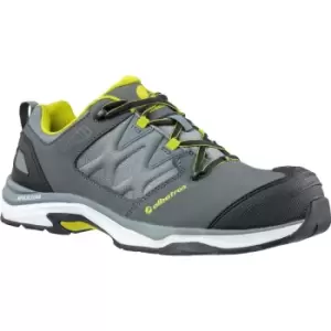 Mens Leather Ultratrail Low Lace Up Safety Shoe (11 UK) (Grey/Combined)