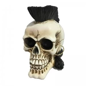 Punks Not Dead Skull Figurine