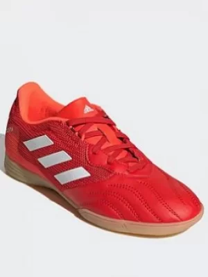 adidas Copa Sense.3 Indoor Sala Boots, Red/White/Orange, Size 3.5