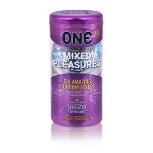 ONE Mixed pleasures condoms 12 pack