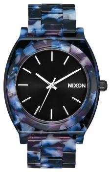 Nixon Time Teller Acetate Black / Multi Black Dial A327- Watch