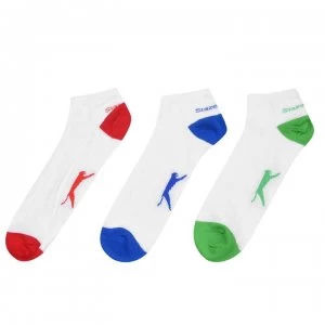 Slazenger 5 Pack Trainer Socks Mens - Bright Asst