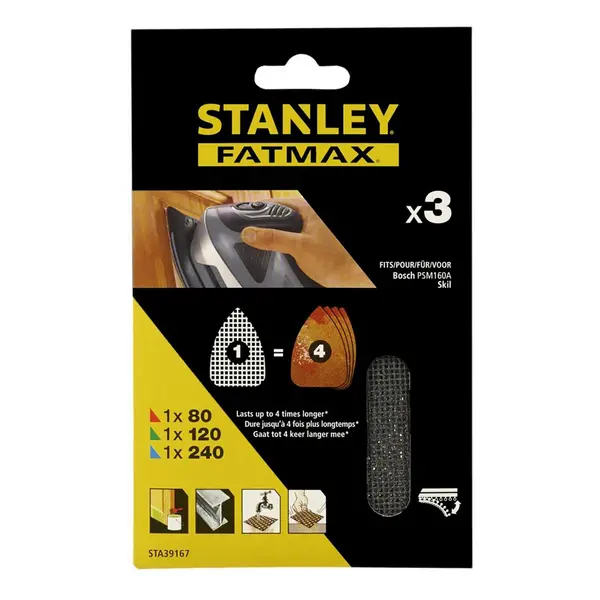 Stanley Fatmax Detail Sheets MESH Mixed Pack - STA39167-XJ