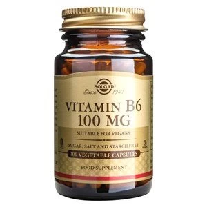 Solgar Vitamin B6 100 mg Vegetable Capsules 100 capsules