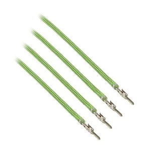 CableMod ModFlex Sleeved Cable Light Green 60cm 4 Pack