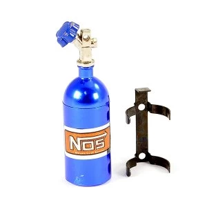 Fastrax Aluminum Nos Nitrous Bottle & Mount - Blue