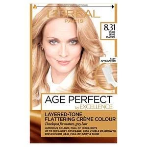 Excellence Age Perfect 8.31 Pure Beige Blonde Hair Dye Blonde