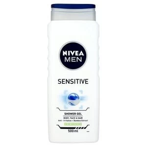 Nivea For Men Shower Gel Sensitive 500ml