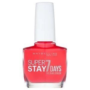 Maybelline Forever Strong Gel 490 Hot Salsa Nail Polish 10ml